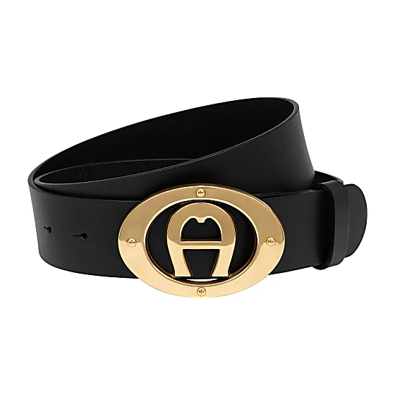 AIGNER Logo Belt 4 cm Photo