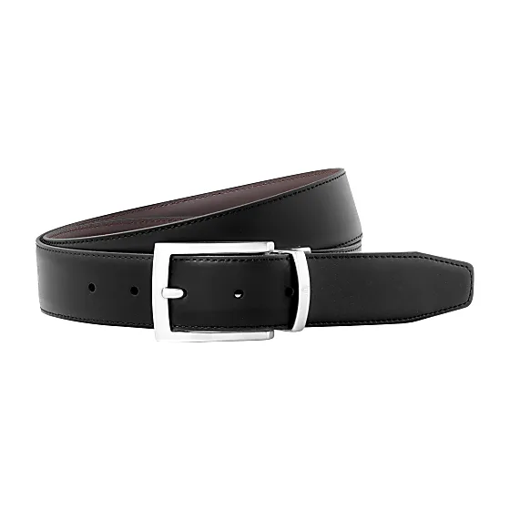 Business Reversible Belt 3.5  cm, Freesize 110 cm Photo