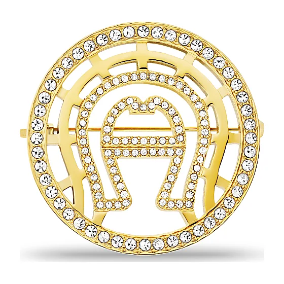 A-logo badge with stones Photo