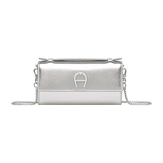 Metallic Wallet on a Chain Photo