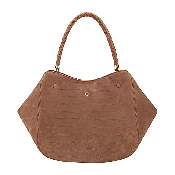 Carré Soft Croco Shopper L Photo