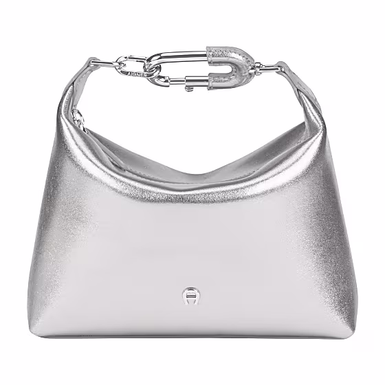 Metallic Fashion Pouch with Carabiner Photo