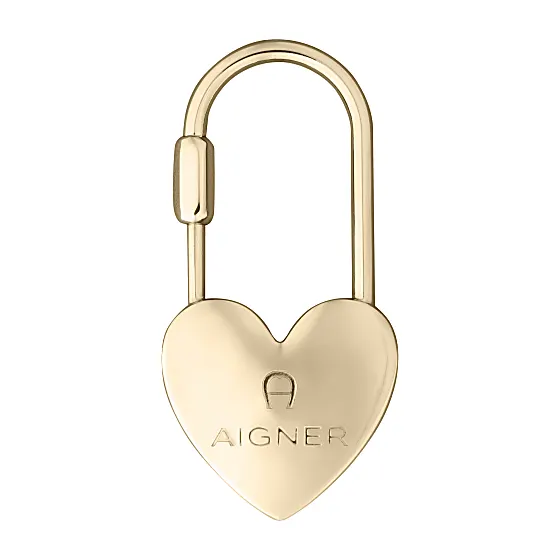 Keychain Heart-Shaped Lock Photo