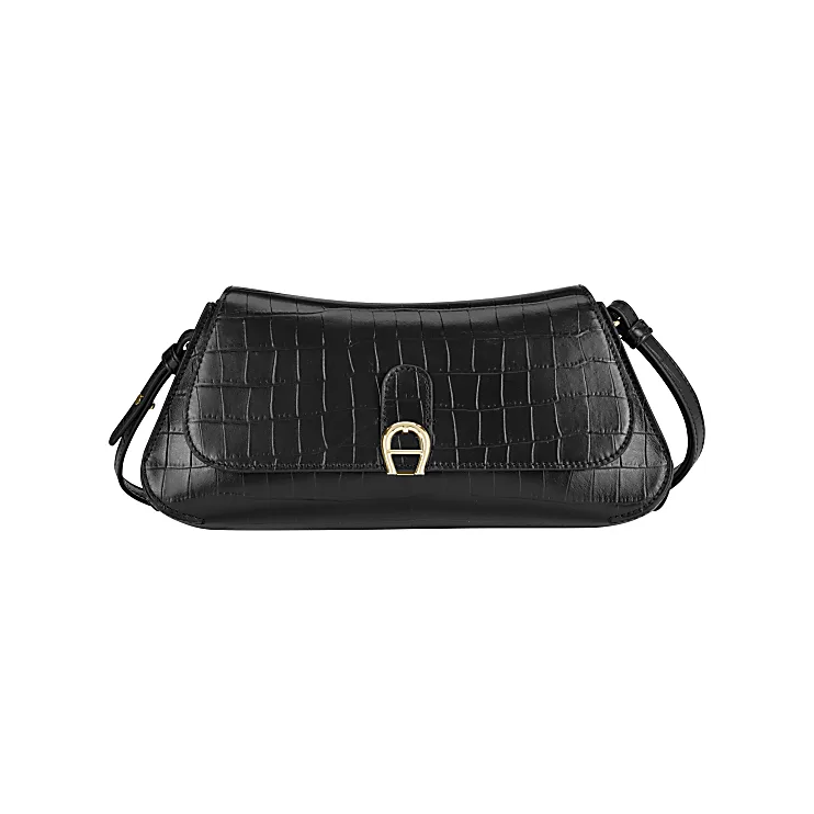 AIGNER Vespera Croco Mini-Tasche