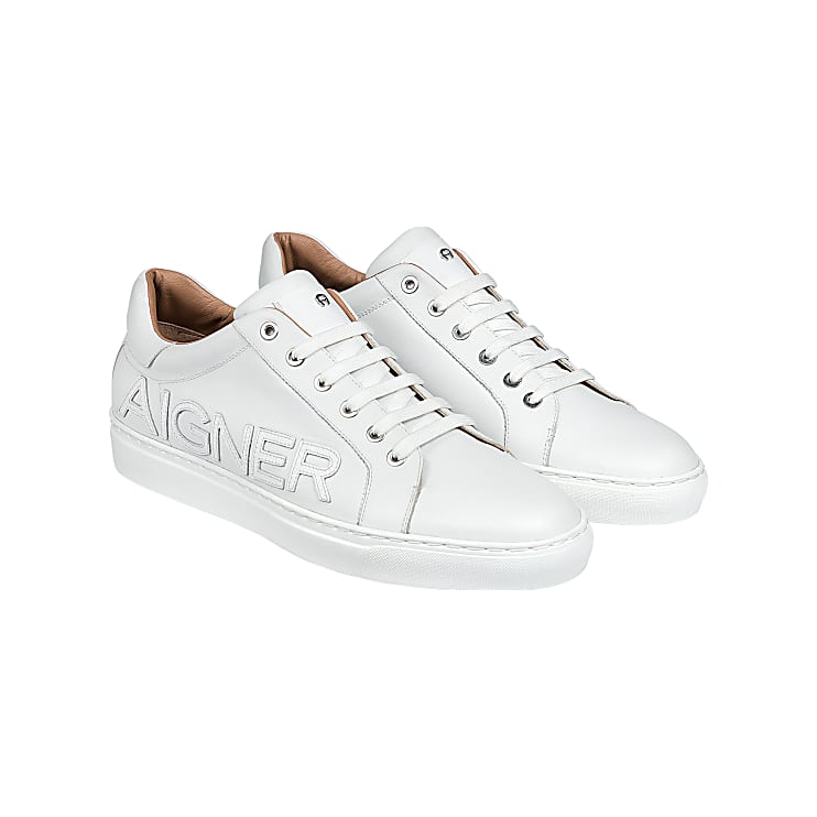 David Sneaker with AIGNER-Logo white - Shoes - Men - Aigner