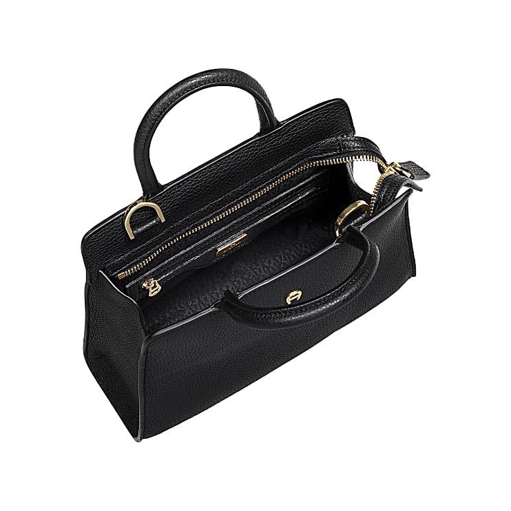 Aigner tasche leder schwarz