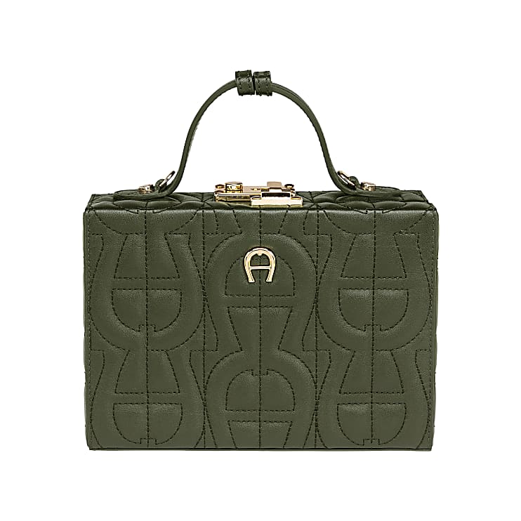 Alexis evening bag logo S moss green Bags Women Aigner