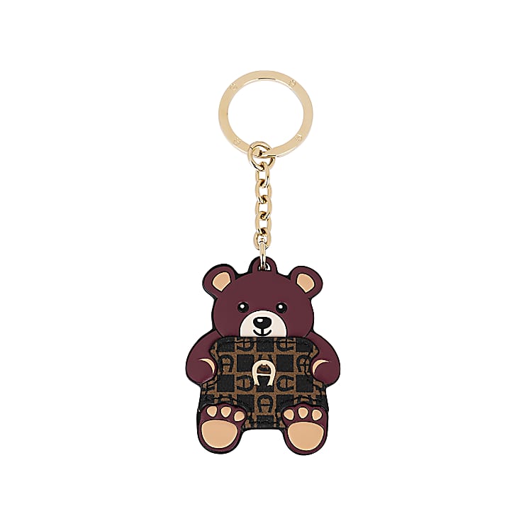 Bear Key Ring - Pink - Woman - Keychains 