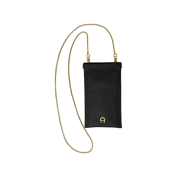 Fashion Phone Pouch black - Leather Accessories - Women - AIGNER Club