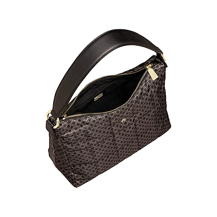 Griffin large logo sale jacquard shoulder bag