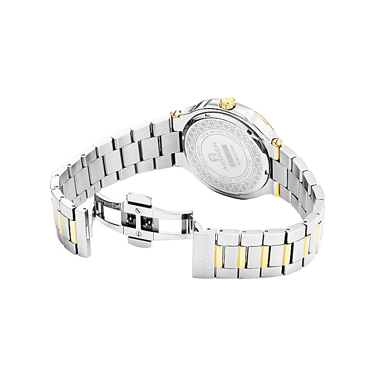 Men s watch Taviano silver gold black Watches Men Aigner