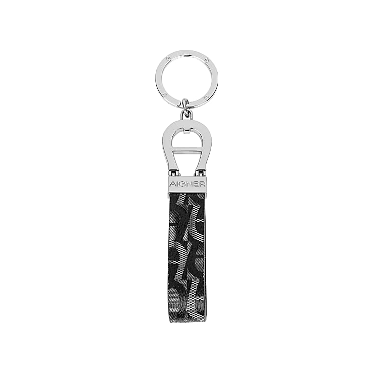 Logo Keyring black - Keychains & Key Cases - Men - Aigner