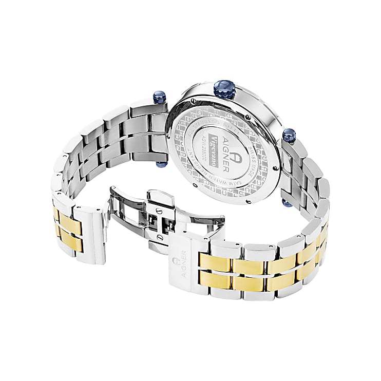 Men's Watch Vigevano Gold Silver blue - Aigner