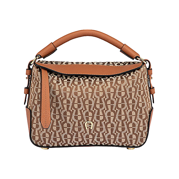 Estella Hobo Bag Logo S cognac brown - Aigner