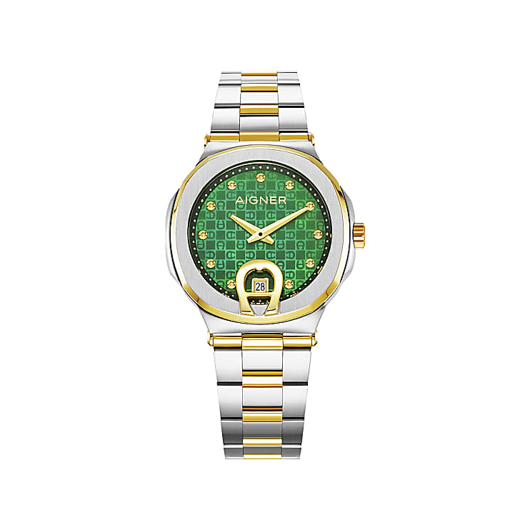 Ladies watch Taviano Silver Green fresh green Watches Women Aigner