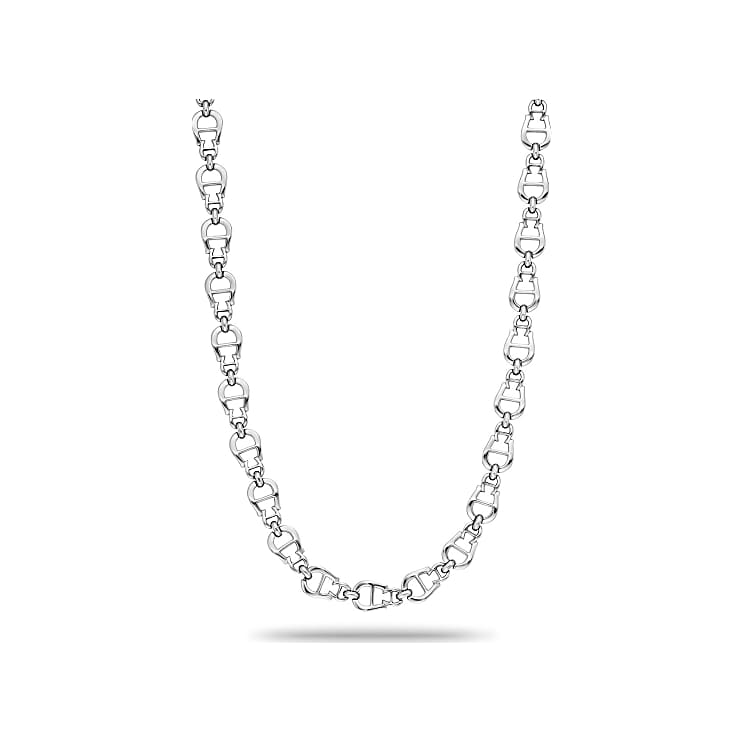 Logo necklace silver coloured Jewelry Women Aigner