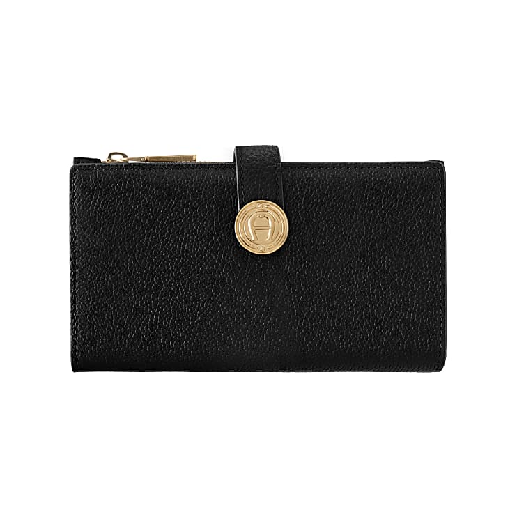Leeloo bill and card case black Wallets Women Aigner