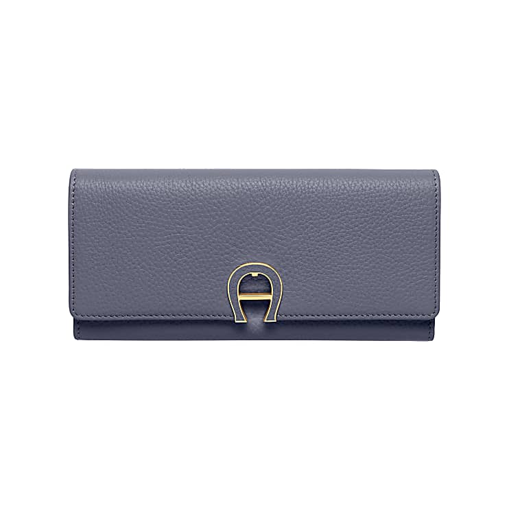 Selena Bill and Card compartment washed blue - Aigner