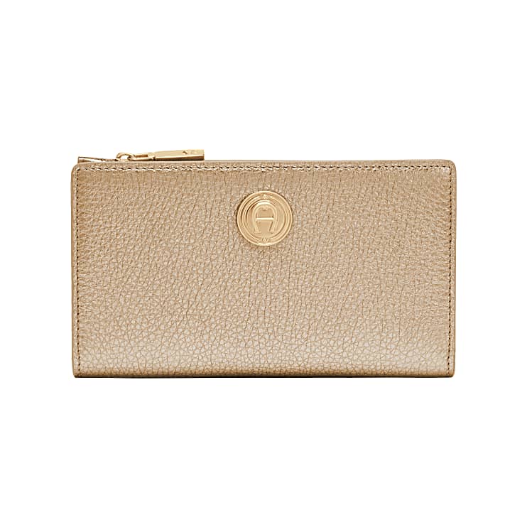 Leeloo Bill and Card compartment gold coloured - Aigner