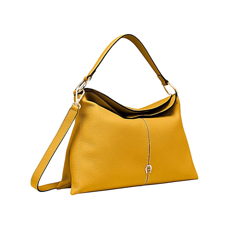 Savannah Hobo Bag M tanned yellow - Bags - Women - Aigner