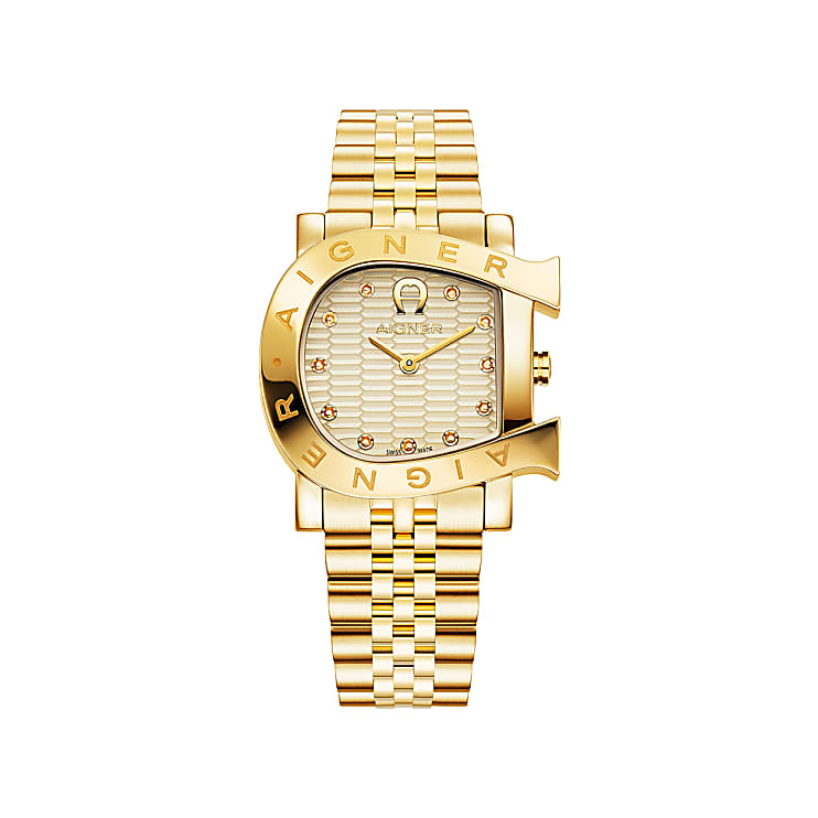 Damenuhr Massa Due Gold Gold Coloured Uhren Damen Aigner