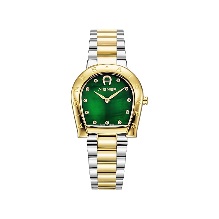 Ravenna Due watch + bangle set fresh green - Watches - Women - Aigner