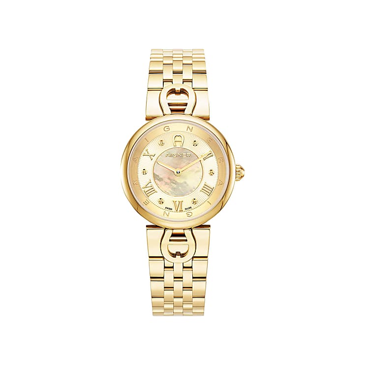 Ladies watch Dolce Gold gold coloured Watches Women Aigner