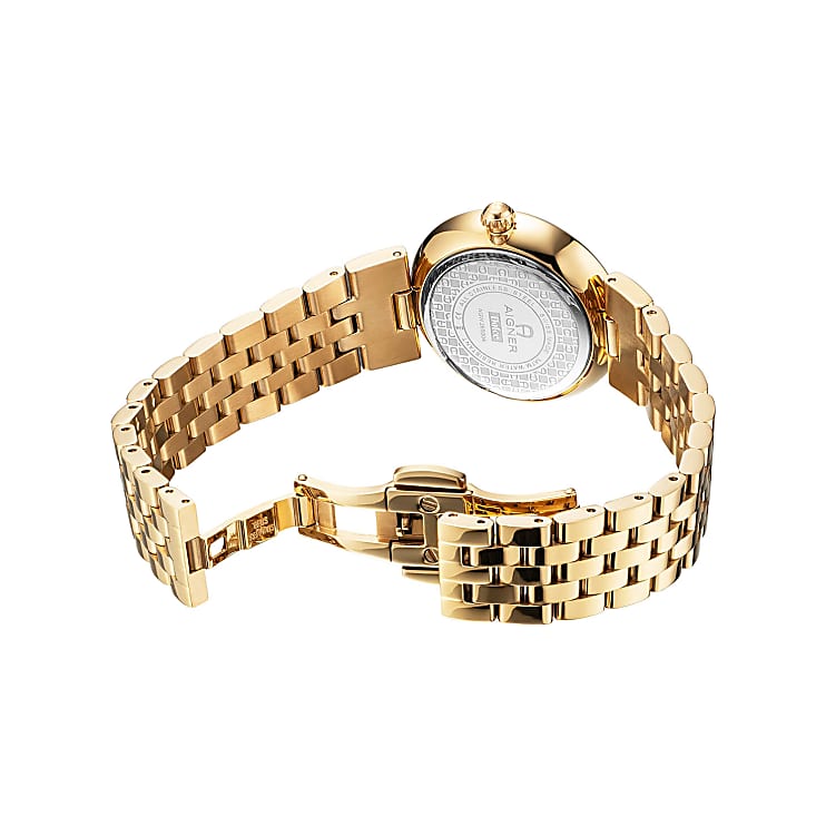Aigner gold watch top