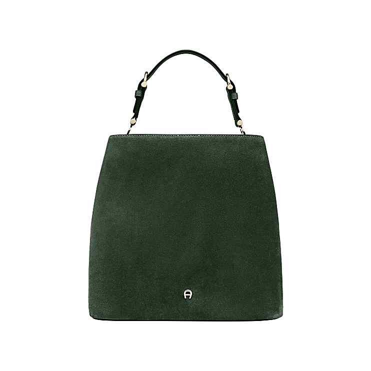 Green hobo handbag top