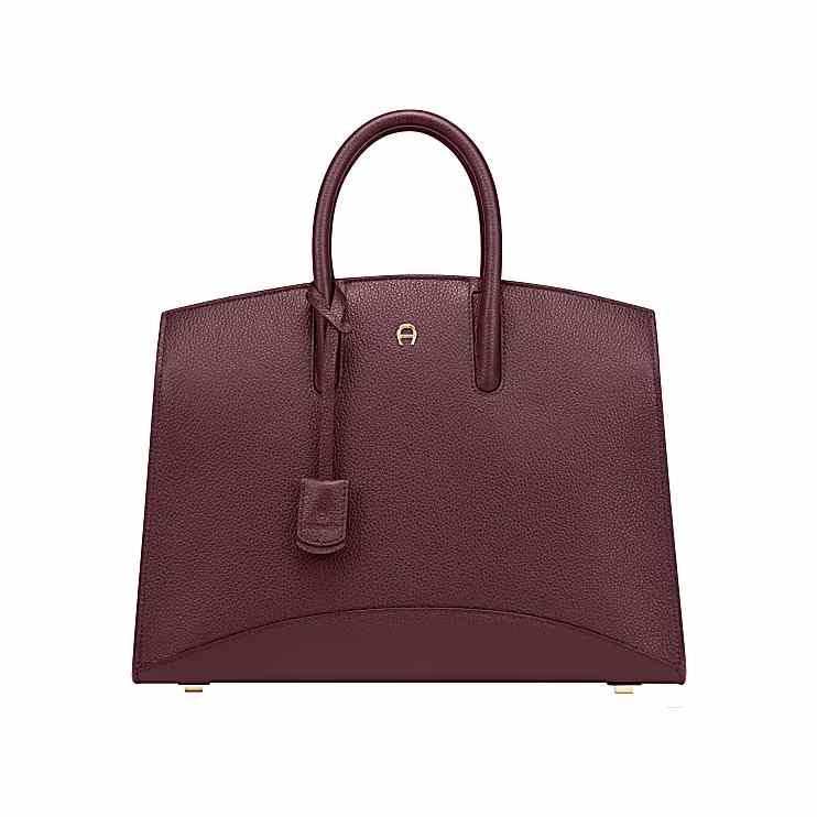 Embossed leather tote m cheap
