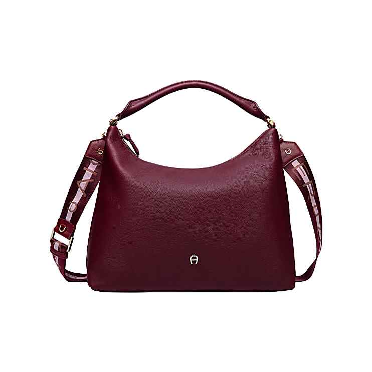 Burgundy hobo handbag online