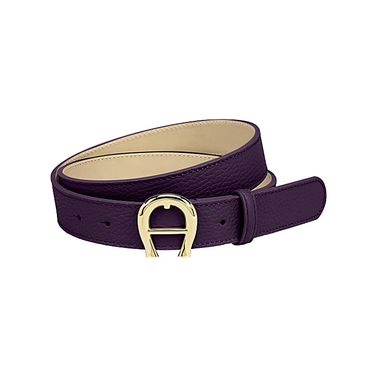 Ferragamo belt purple top