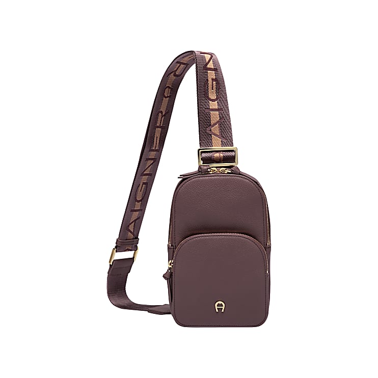 Zita Sling Crossbody Bag rosewood Leather Accessories Women Aigner