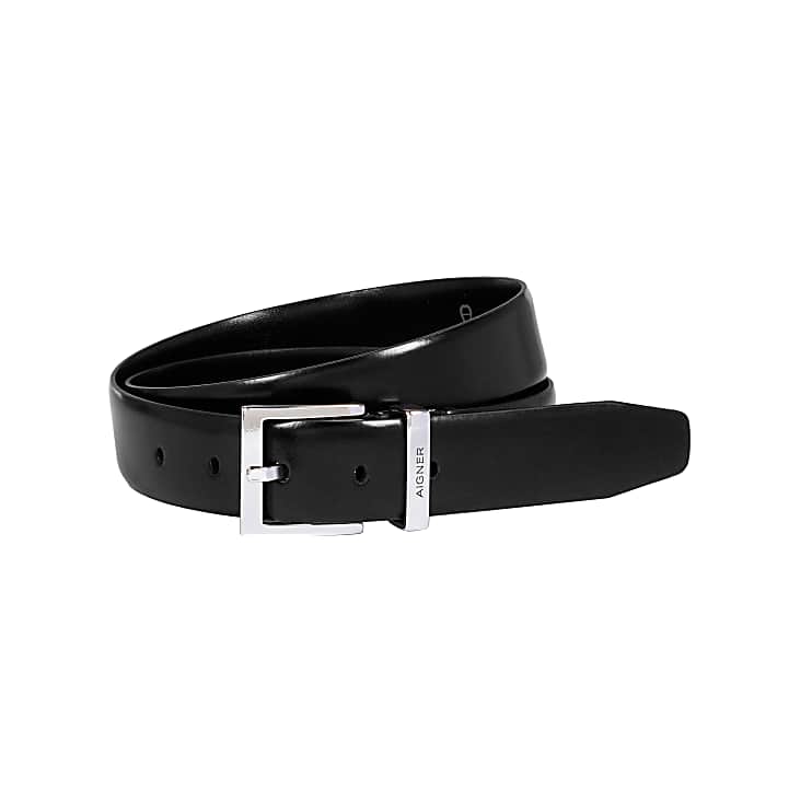 Business belt 3.5 cm black Belts Men Aigner