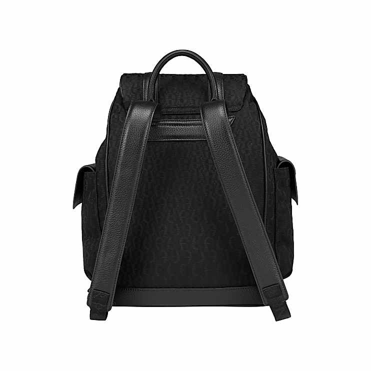 Diego backpack Logo M black Bags Men Aigner