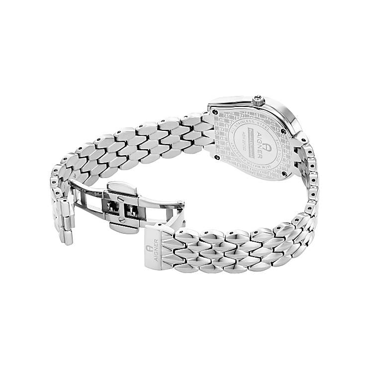 Ladies watch Bitonto Diamond Silver silver coloured Watches Women Aigner