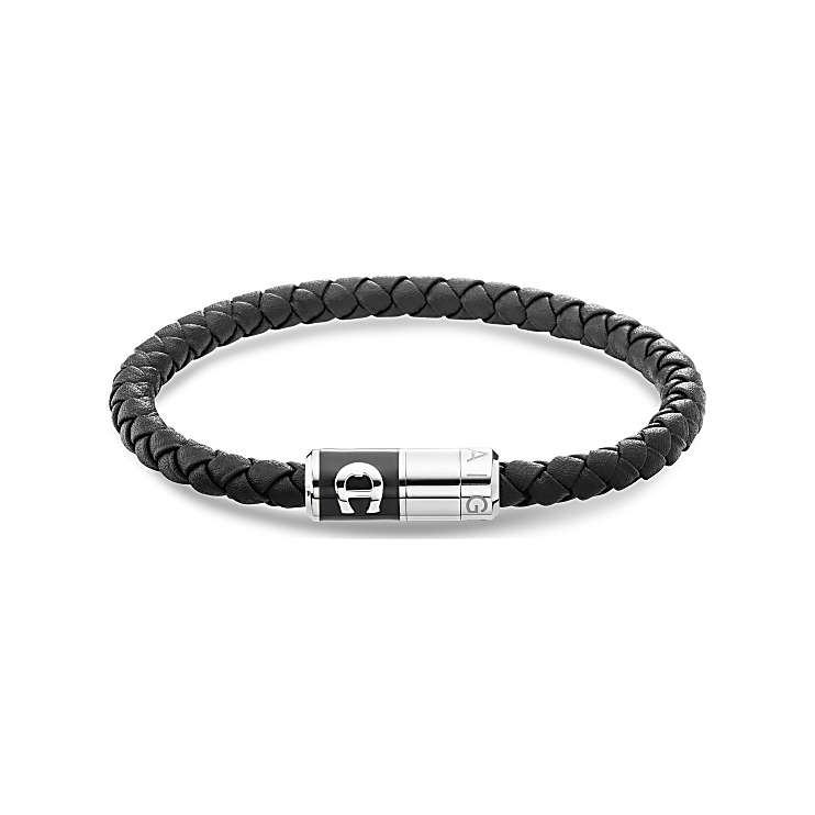 Aigner bracelet leather discount