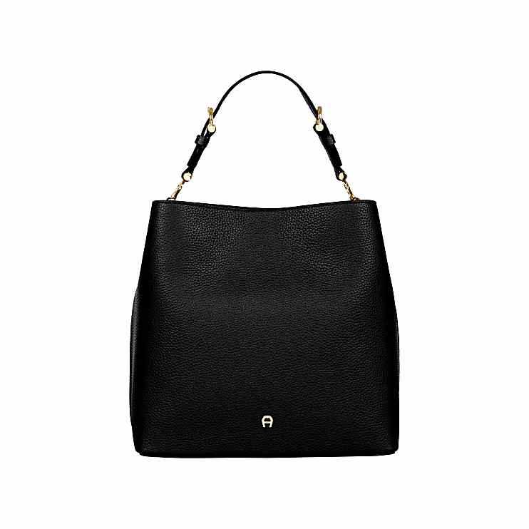 Delia Beuteltasche M Black Taschen Damen Aigner