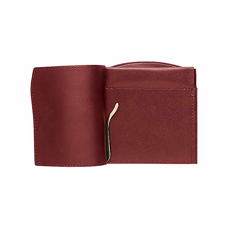 Money Clip Wallet antic red Wallets Men Aigner