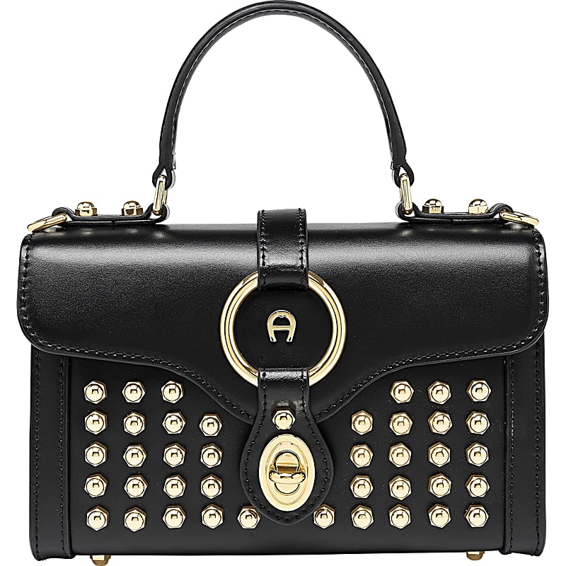Factory second*- Fiorentina Mini-Bag XS with Studs black - Bags - Special  offers Women - AIGNER Club