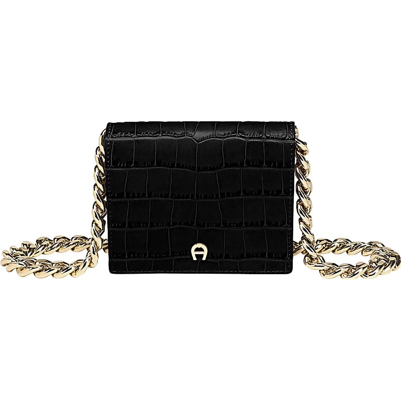 ADÈLE GOLD CROCO WALLET – Fauvette Paris