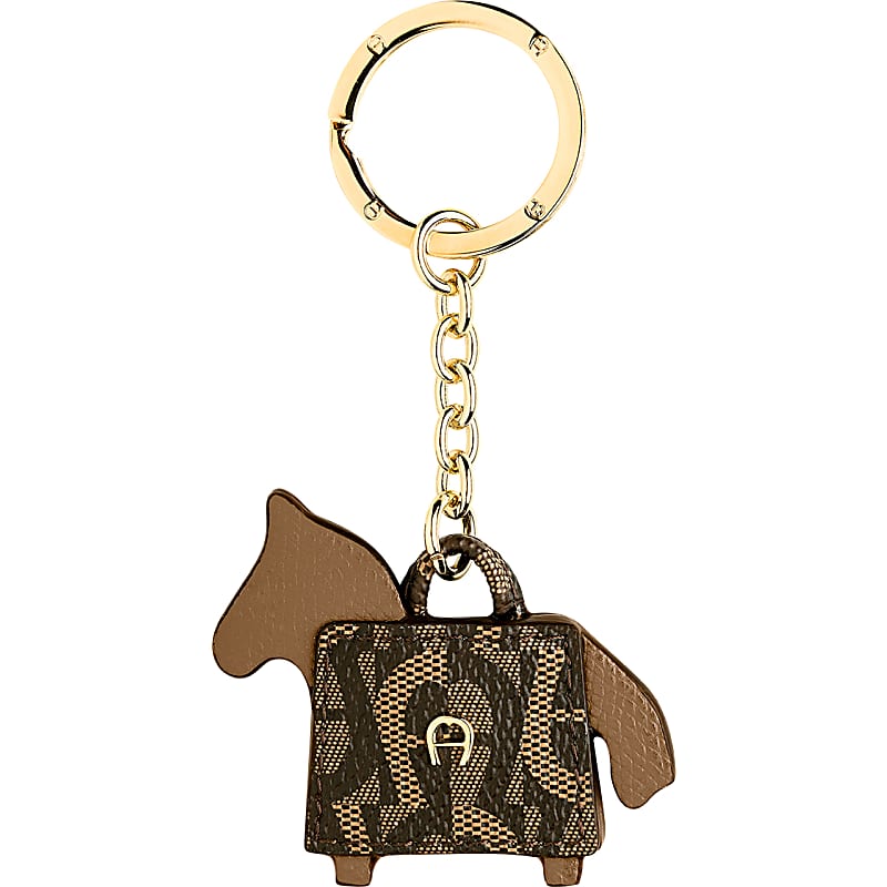 Schlüsselanhänger Mit Pferd-Motiv & Persönlicher Gravur – Edelstahl Rosé, Individuelles Geschenk