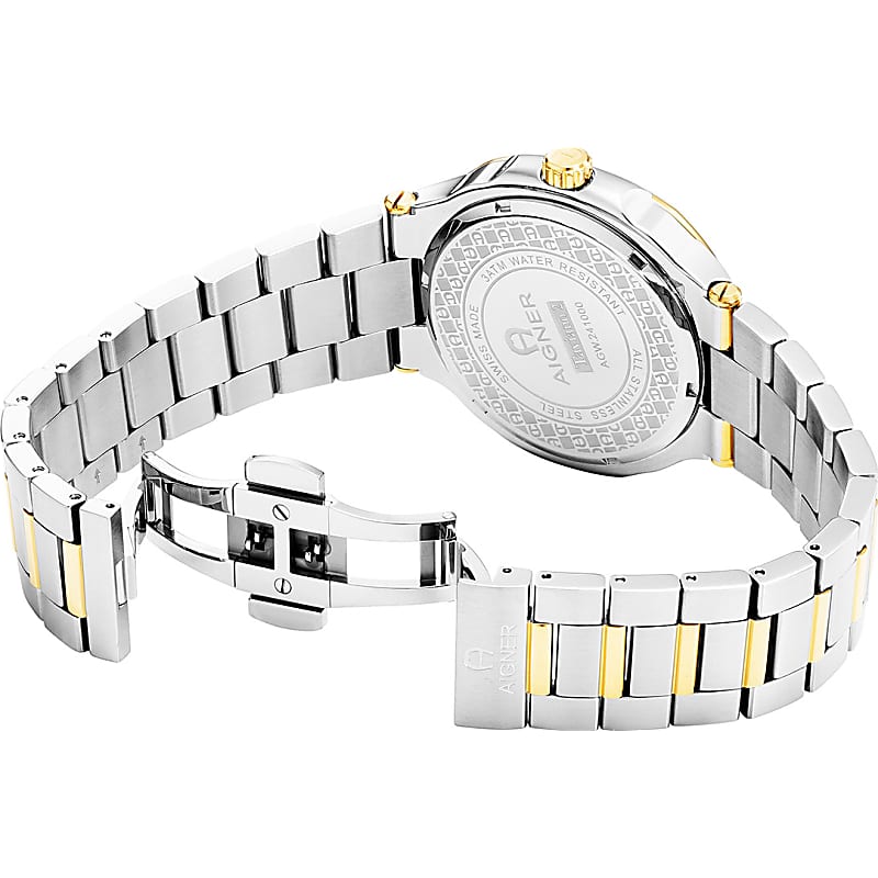 Herrenuhr Taviano Silber-Gold Black - Uhren - Herren - Aigner 