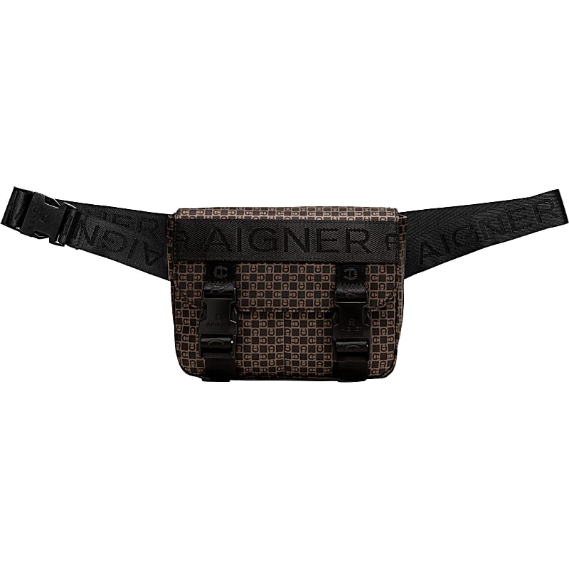 Handy leather bags for men online Aigner