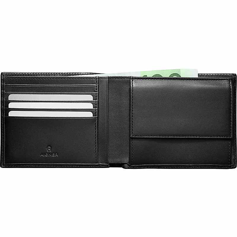 Montblanc nightflight wallet 9cc with coin case sale