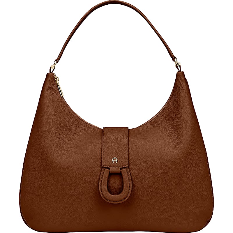 Selena Beuteltasche M Walnut Brown - Taschen - Damen - Aigner