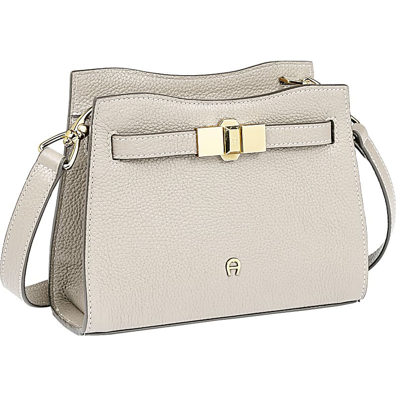 Farah Shoulder Bag S pearl white Bags Women Aigner