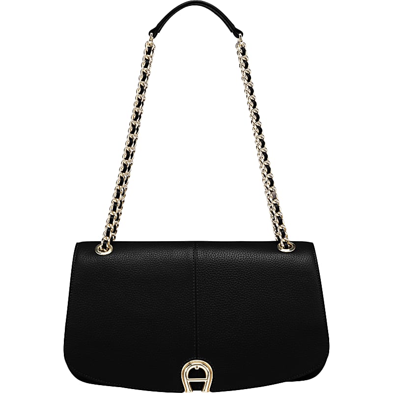 Marcella shoulder bag M black - Bags - Women - Aigner 