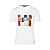 T-shirt with colourful logo print