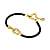 Bracelet with A-Logo black